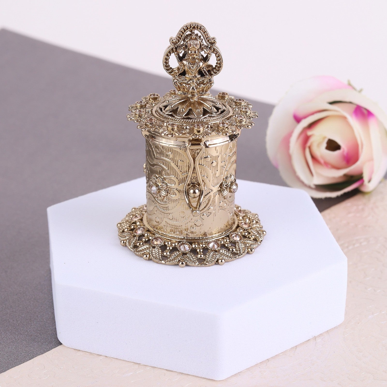Gold Royale Sindoor Box