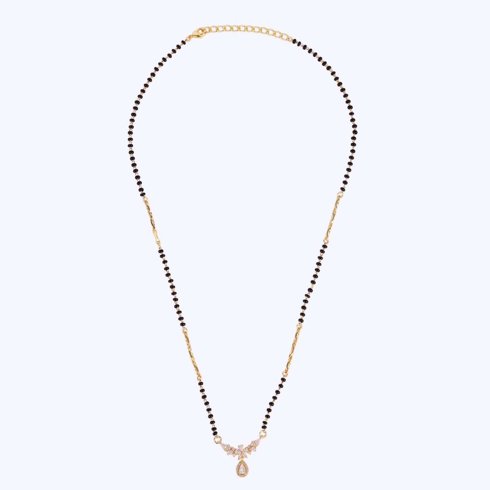 Gold Beaded Noor Mangalsutra