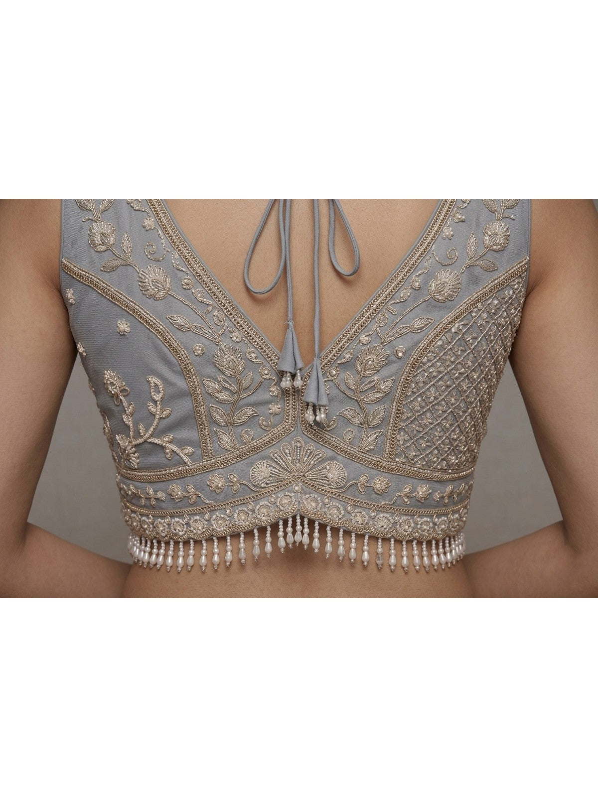 Sky Blue Grandeur Lehenga Choli