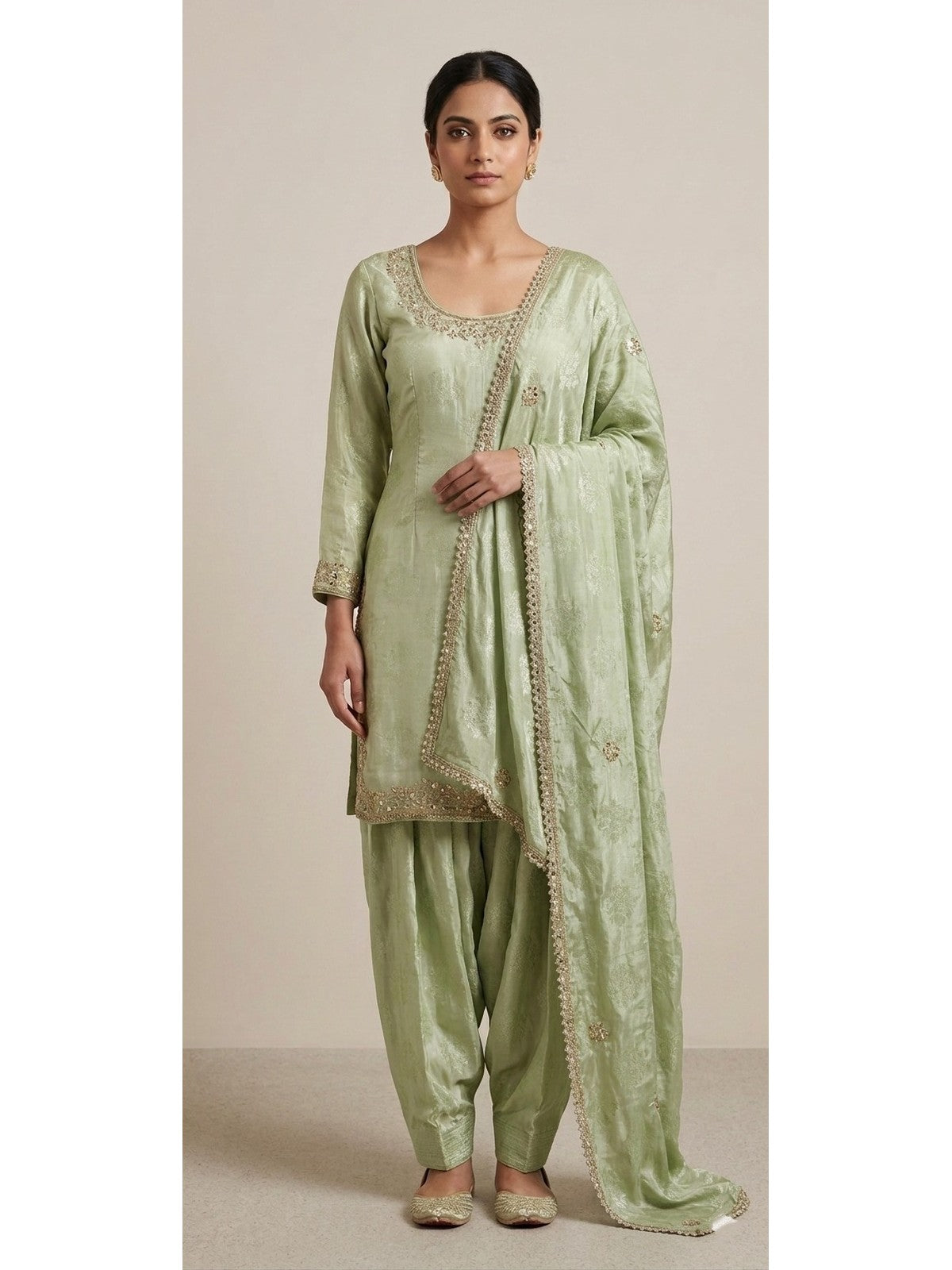 Pista Silk Charm Salwar Suit