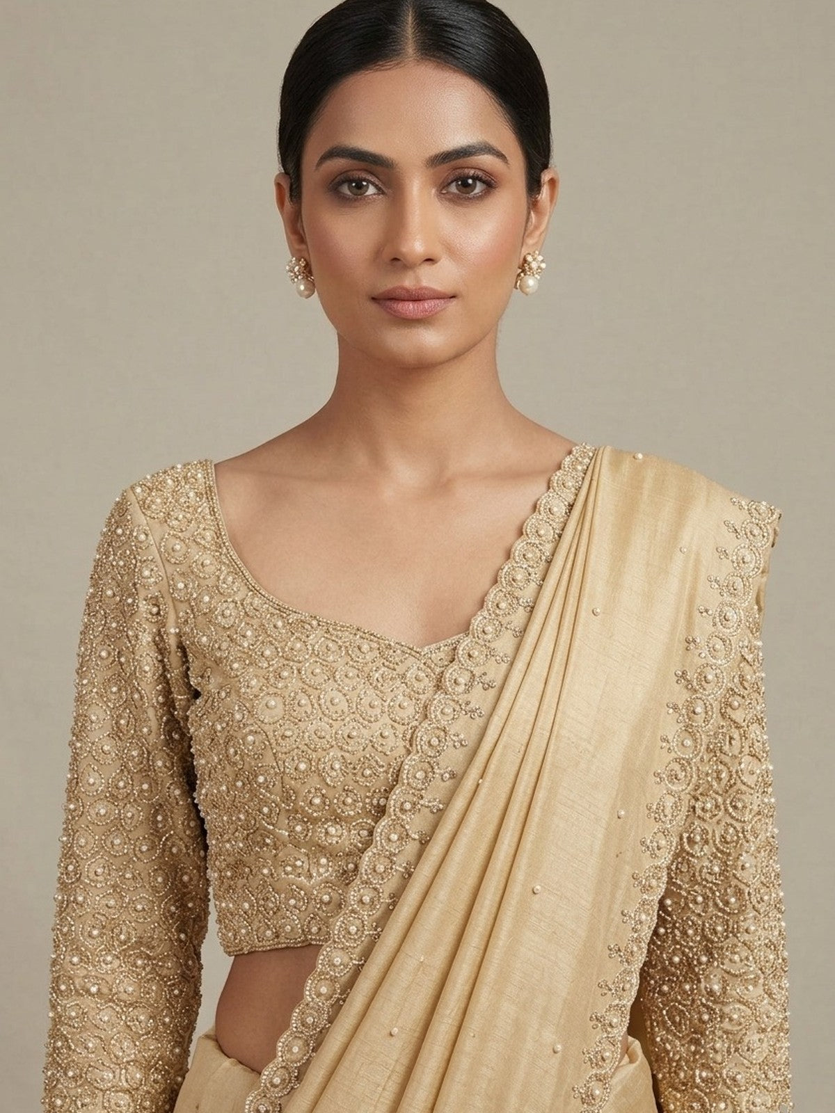 Pink Silk Shaan Saree
