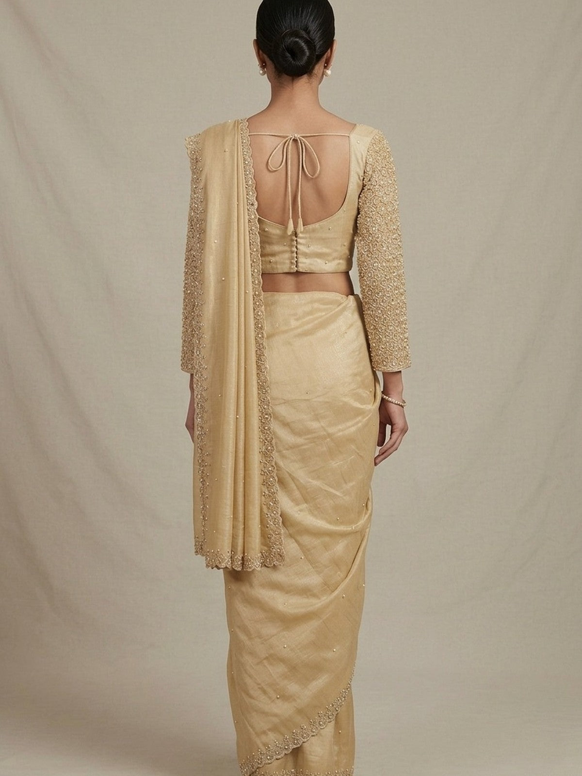 Pink Silk Shaan Saree