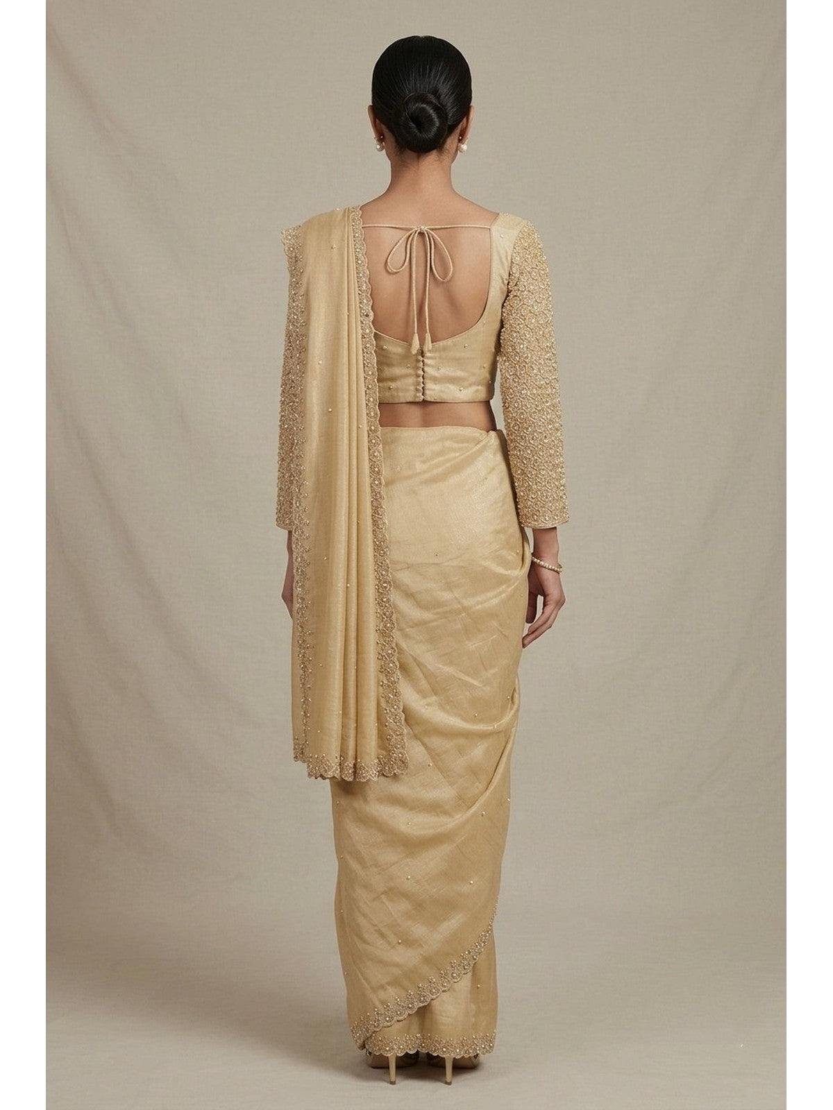 Pink Silk Shaan Saree