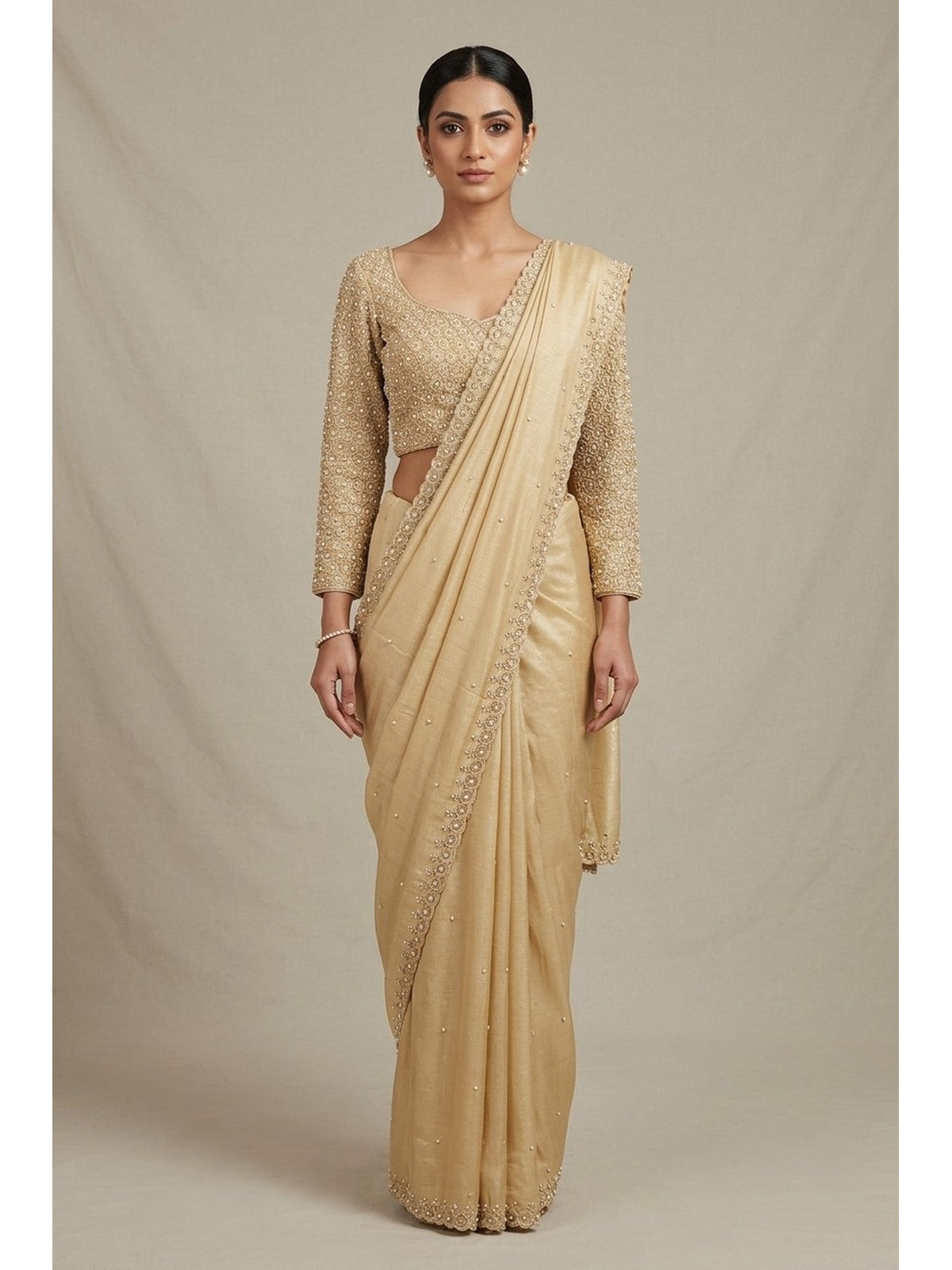 Pink Silk Shaan Saree