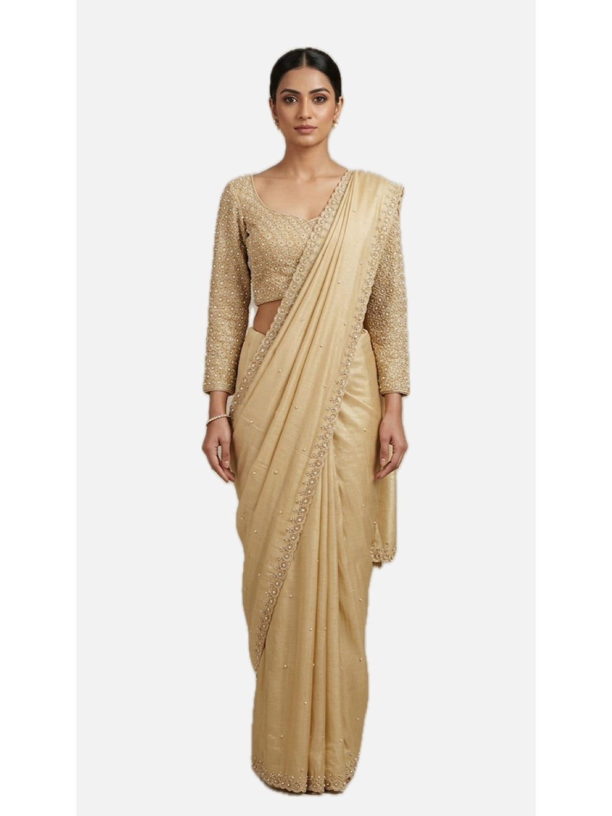 Pink Silk Shaan Saree