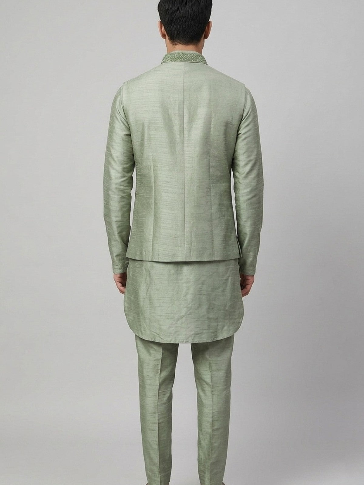 Green Riwaayat Nehru Jacket
