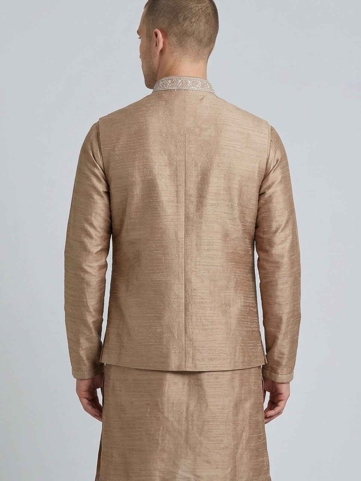 Beige Majesty Nehru Jacket