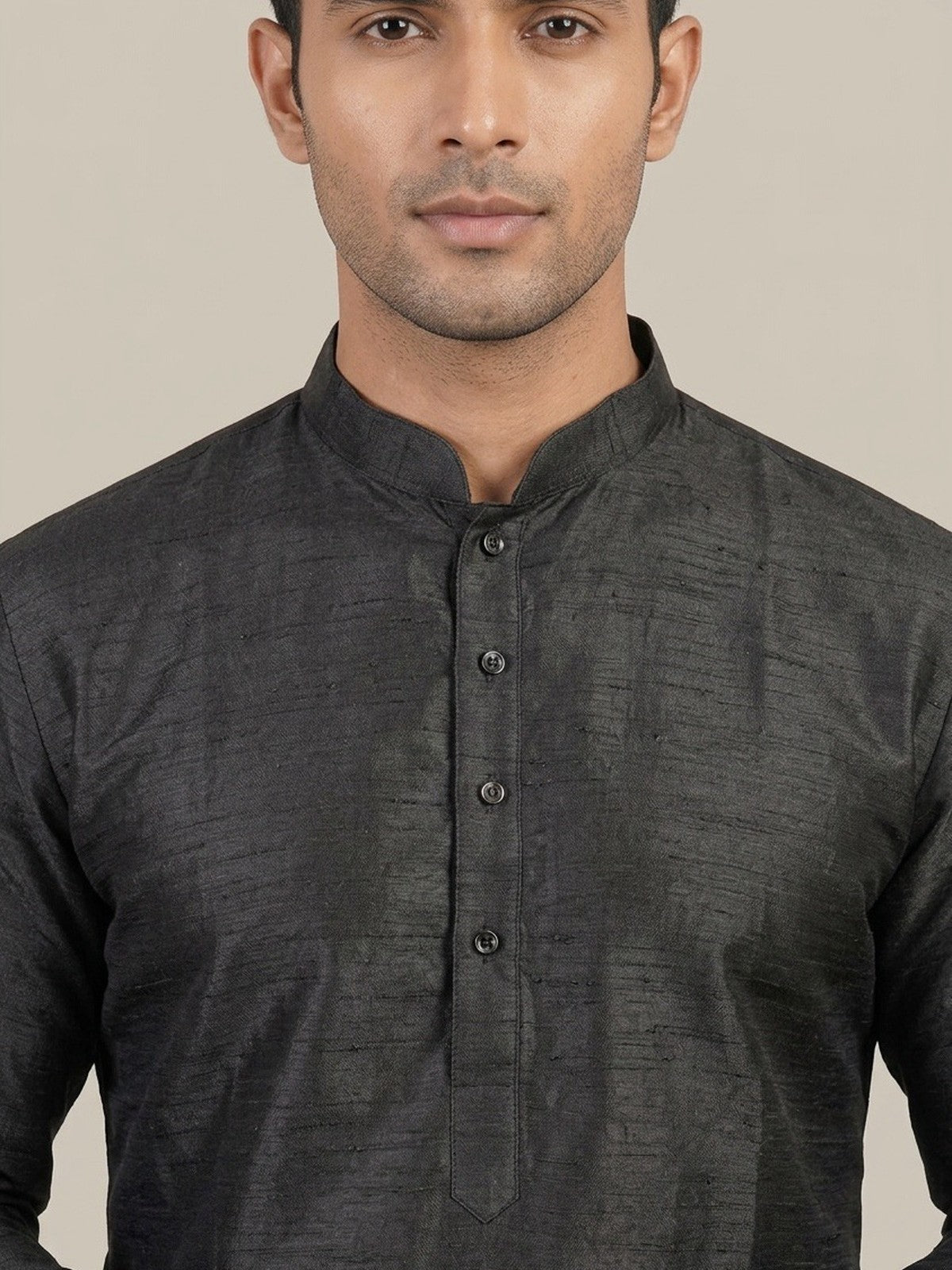 Black Splendour Kurta Set