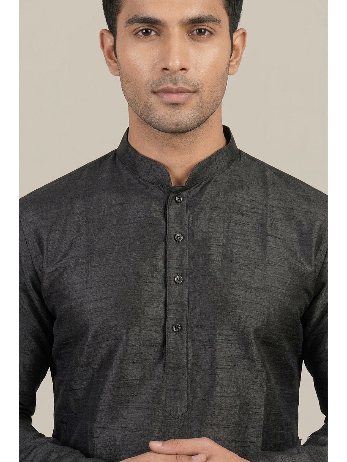 Black Splendour Kurta Set