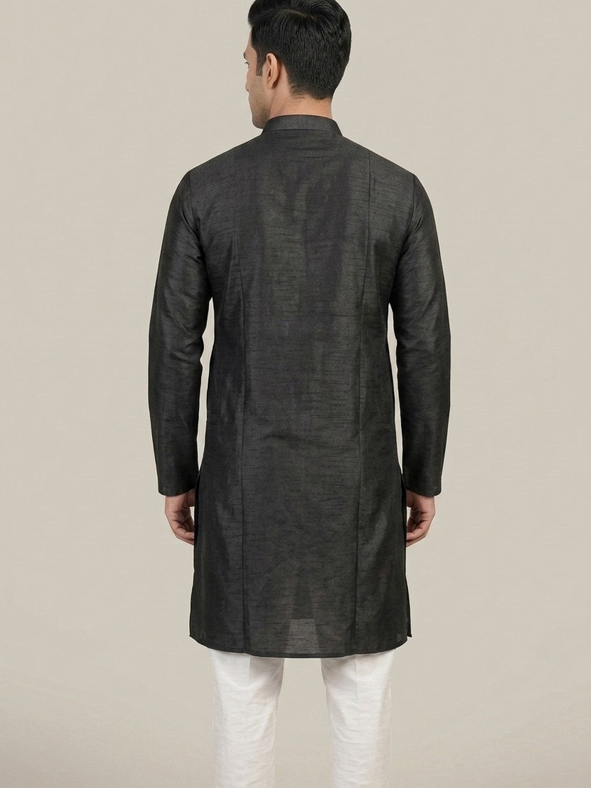 Black Splendour Kurta Set