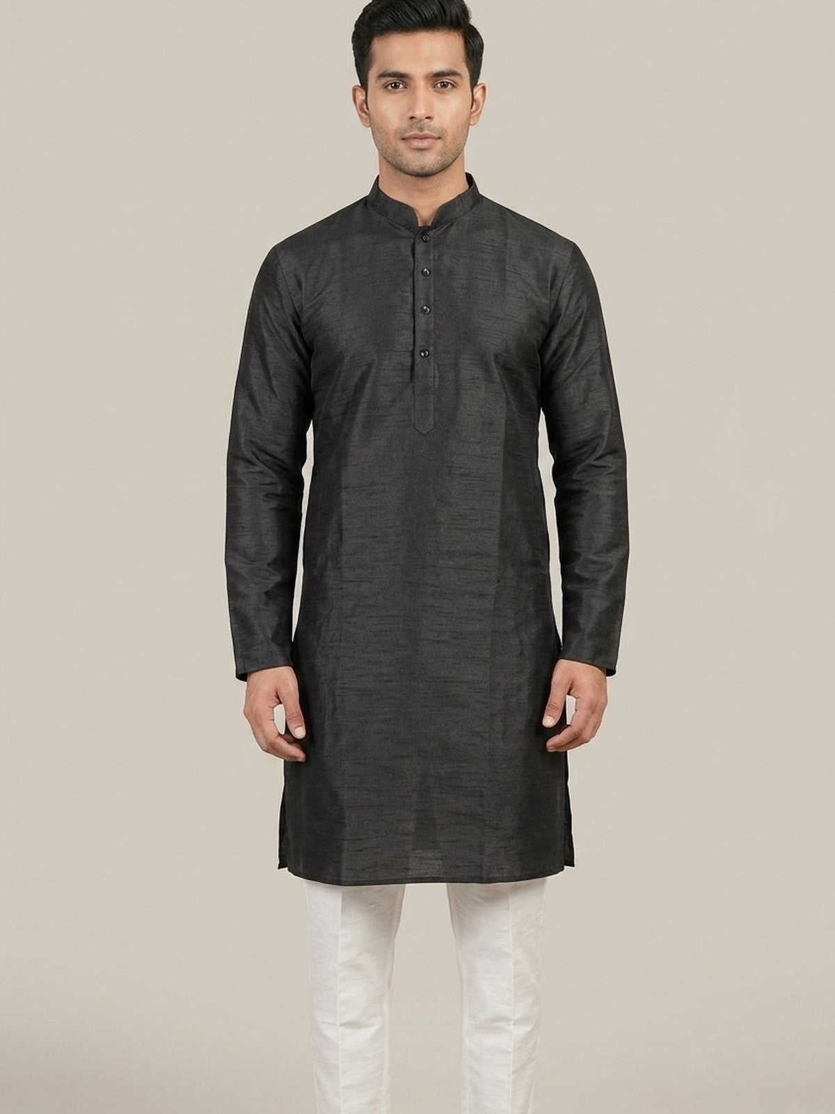 Black Splendour Kurta Set