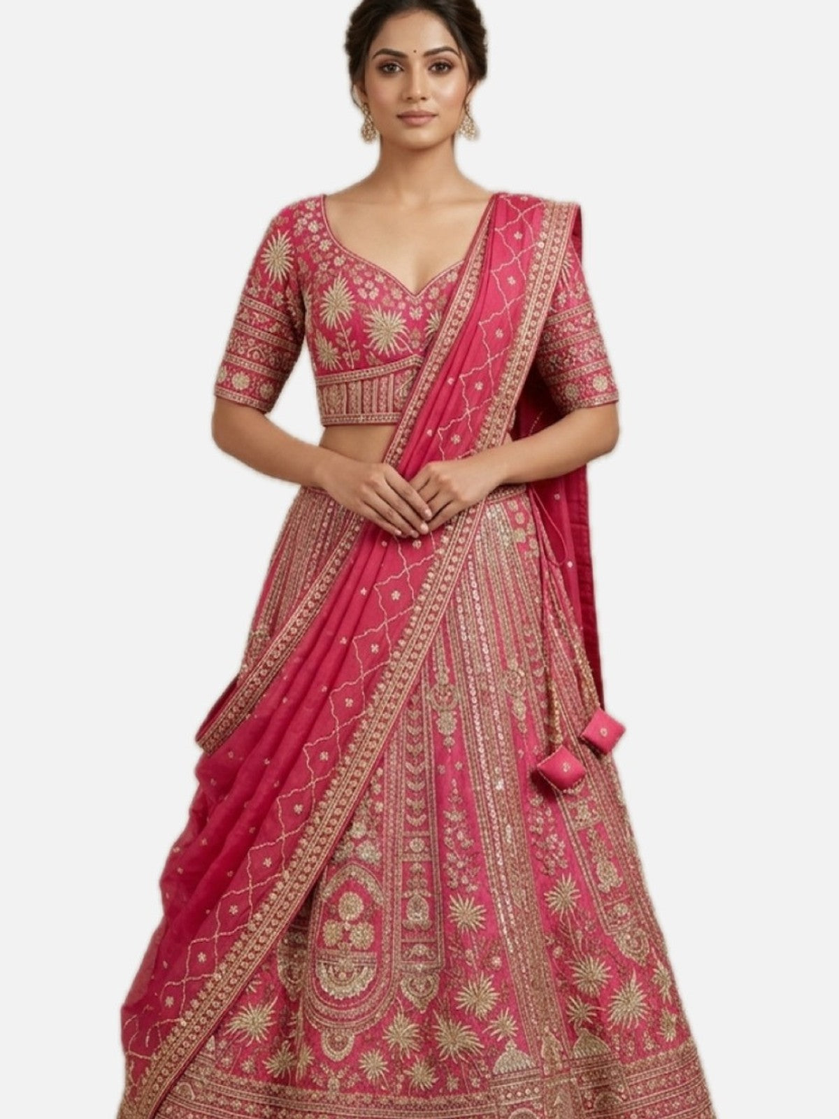 Pink Extravagance Lehenga Choli