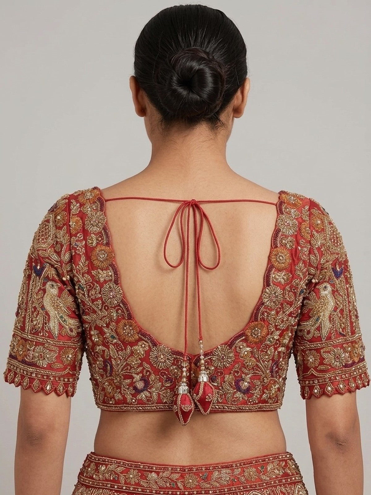Red Riwaayat Lehenga Choli