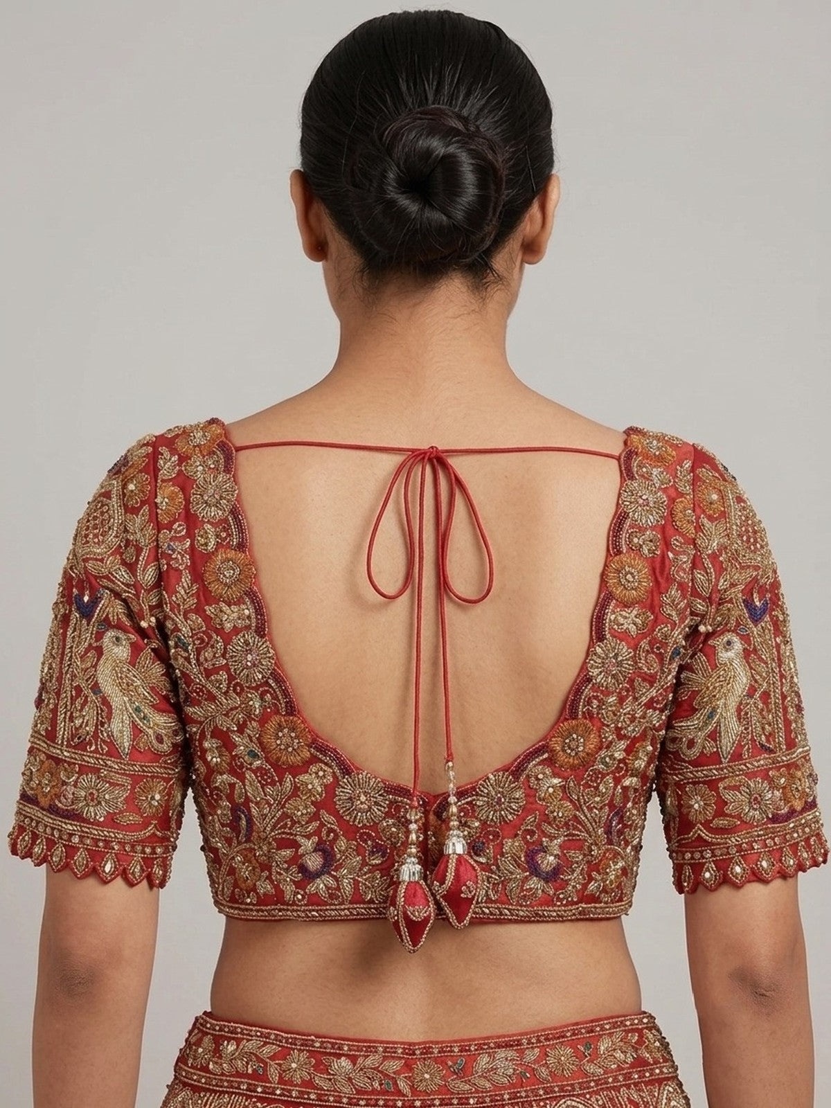 Red Riwaayat Lehenga Choli