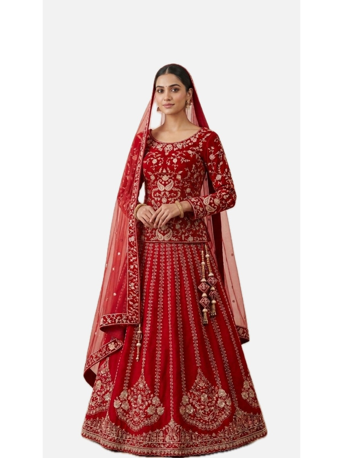 Red Majesty Lehenga Choli