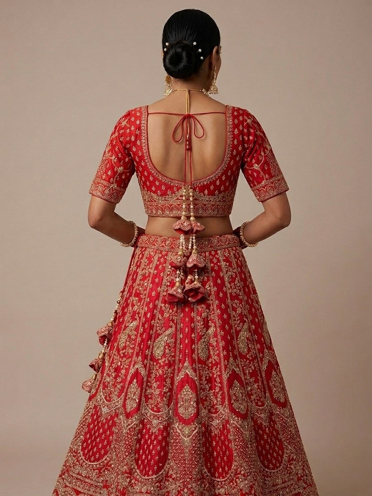 Red Splendour Lehenga Choli