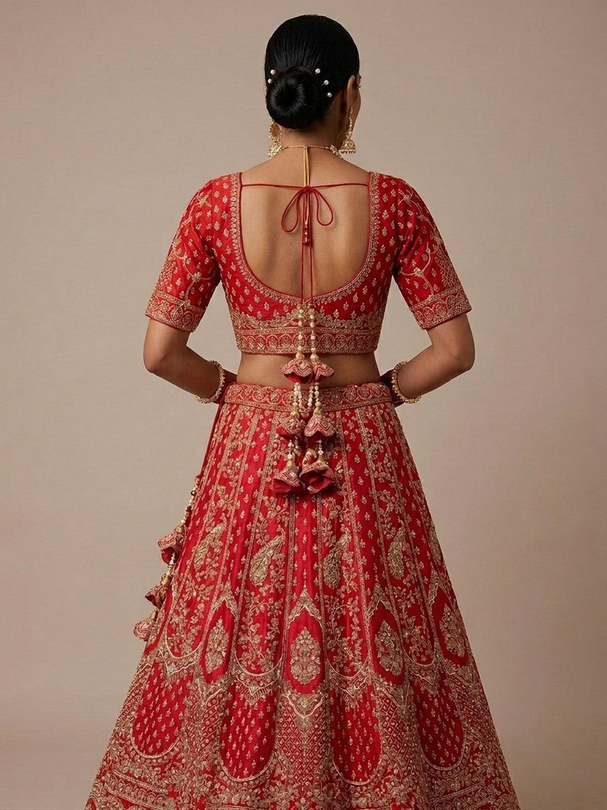 Red Splendour Lehenga Choli