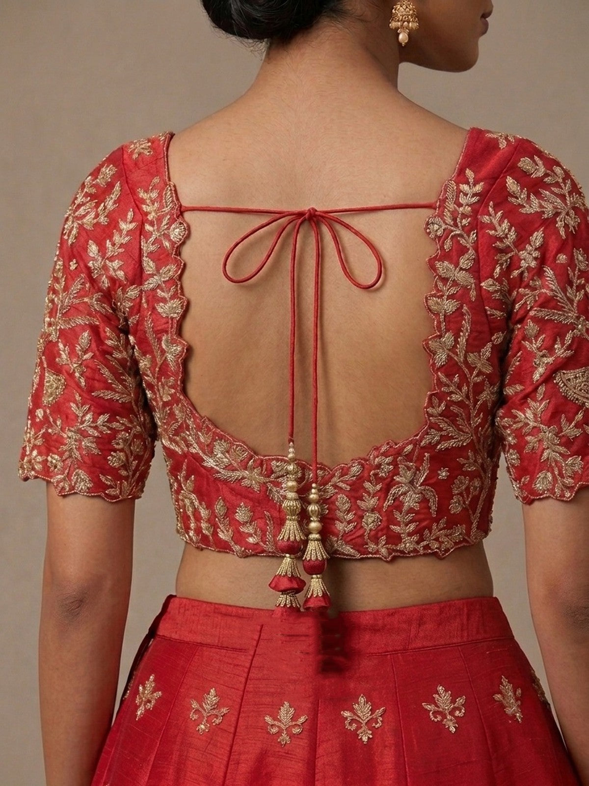 Red Opulence Lehenga Choli