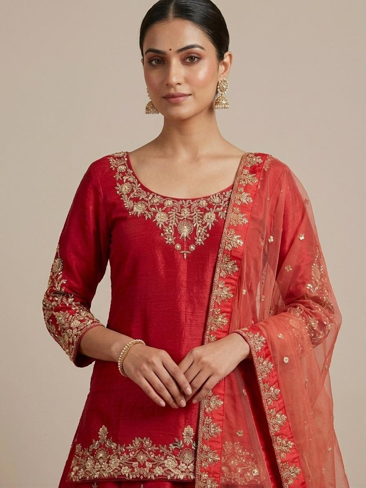Red Regalia Lehenga Choli
