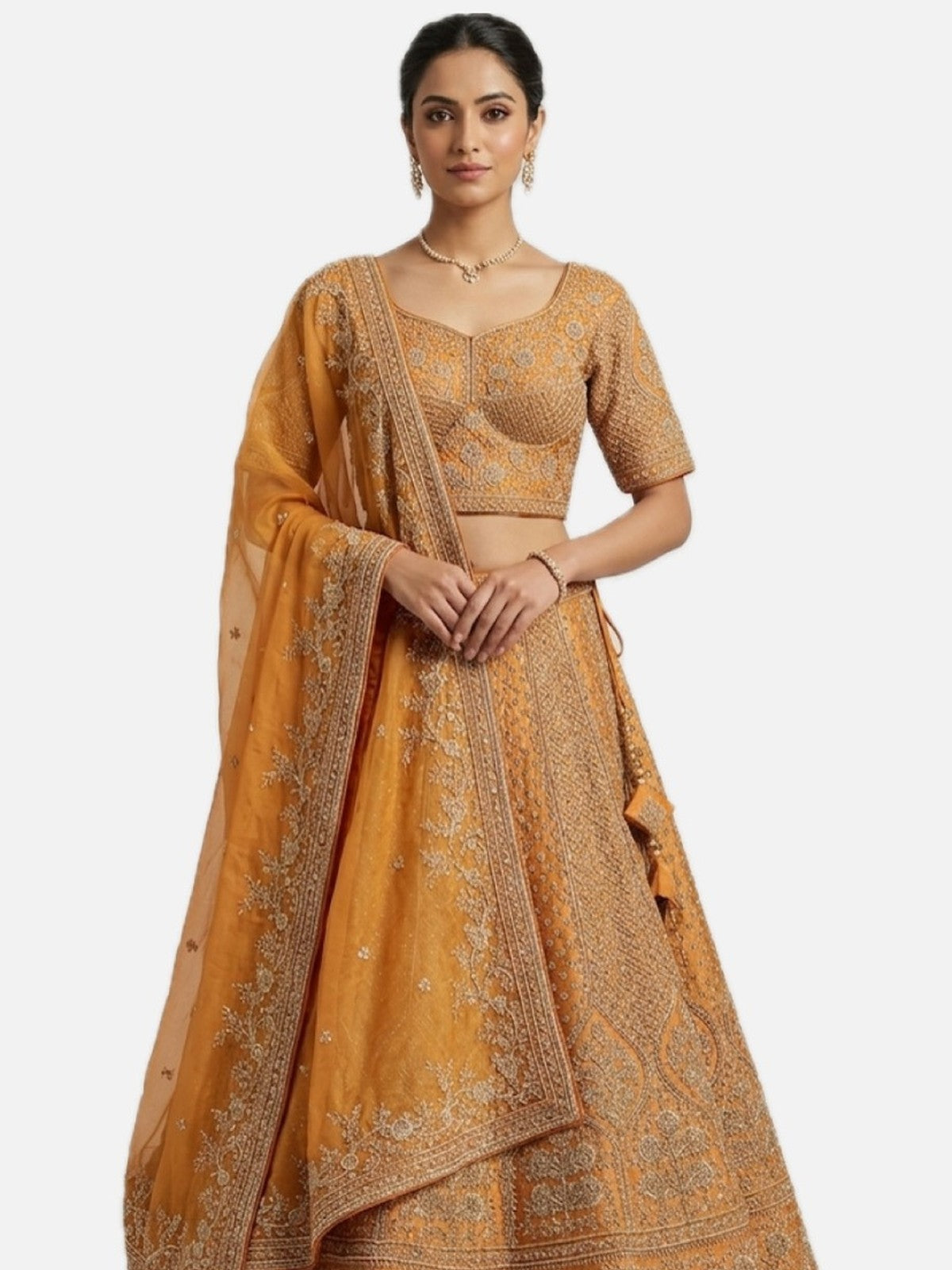 Copper Jashn Lehenga Choli