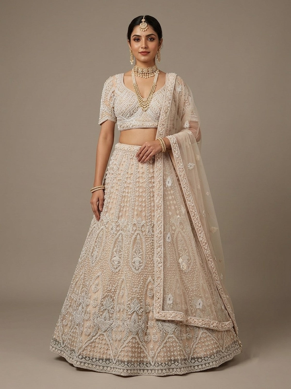 Off White Regalia Lehenga Choli