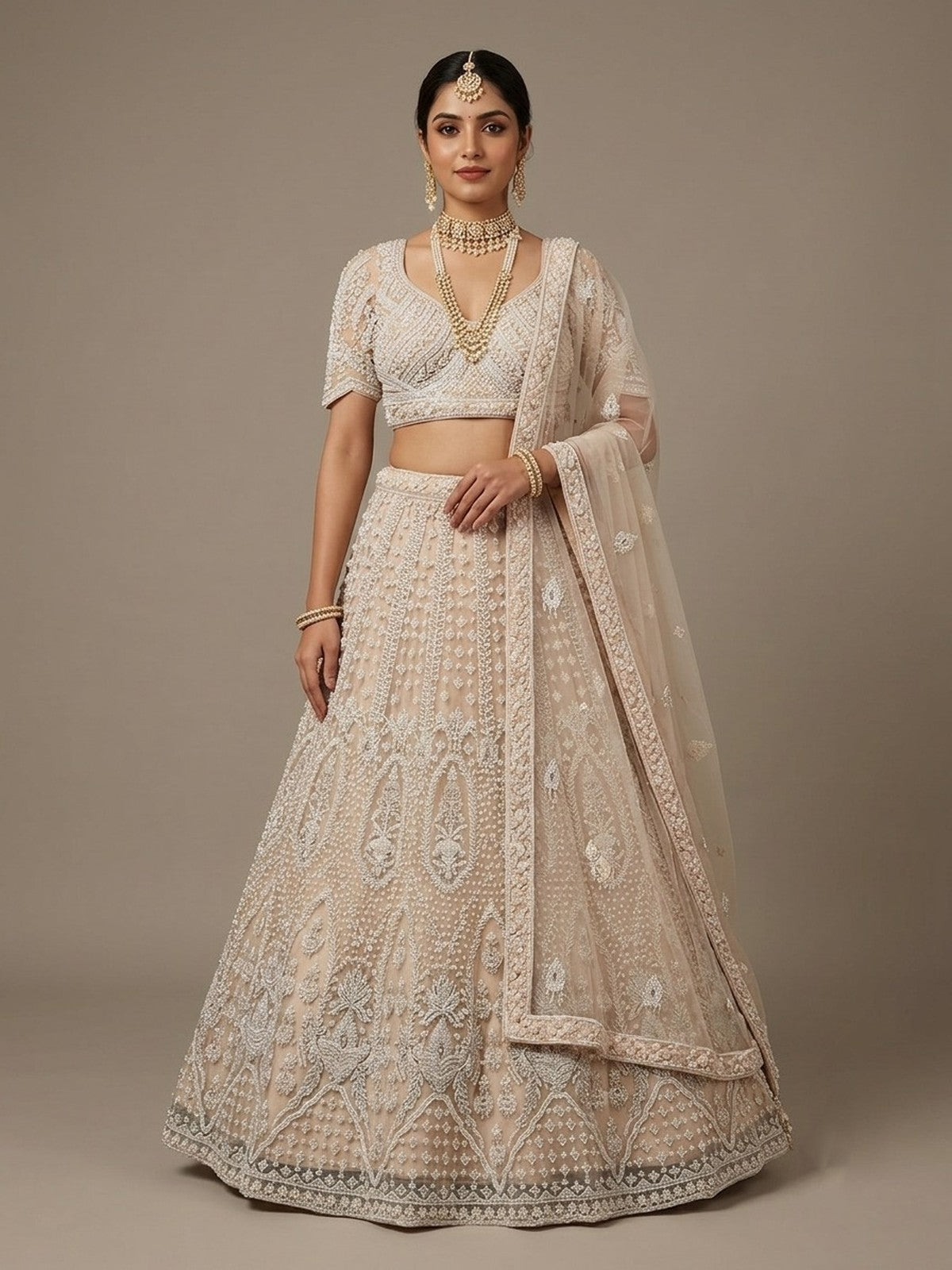 Off White Regalia Lehenga Choli