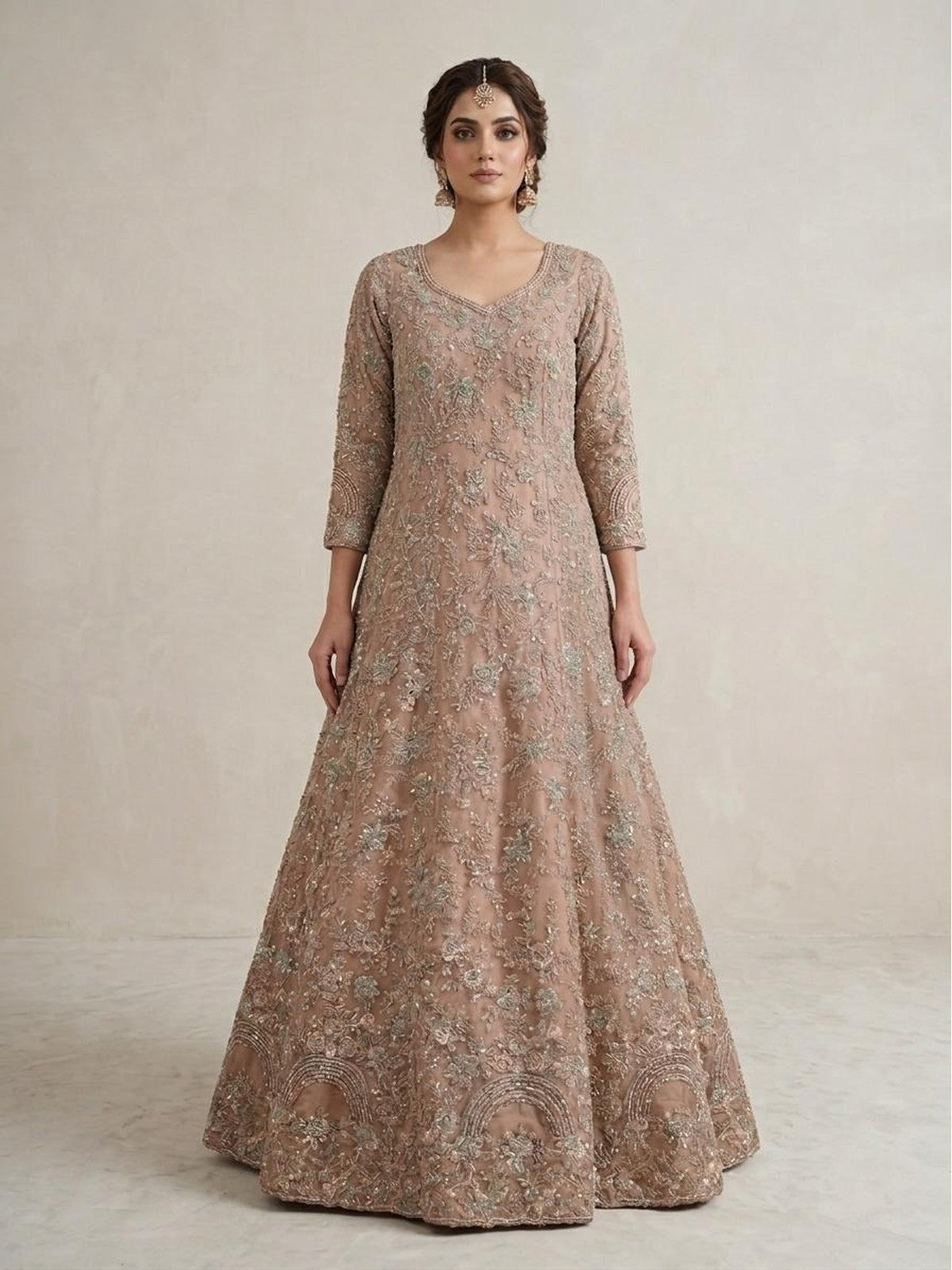 Dusty Rose Heritage Bridal Gown
