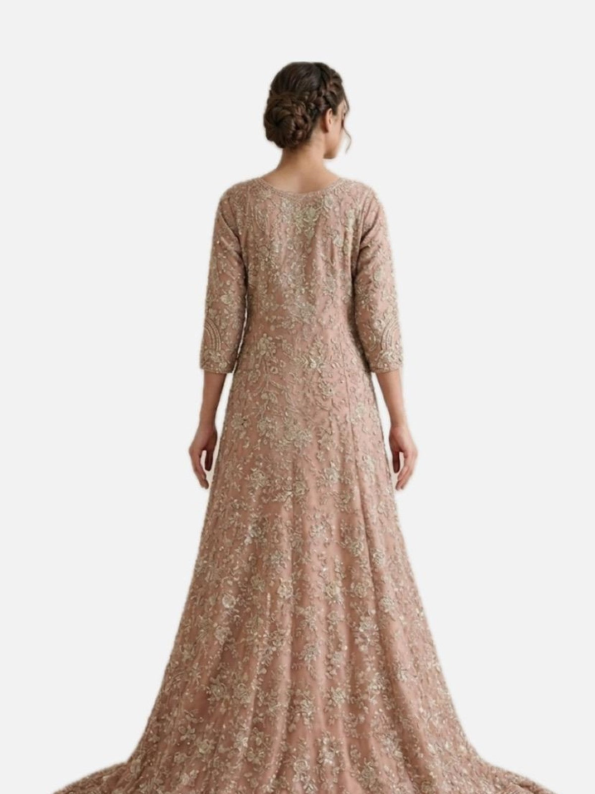 Dusty Rose Heritage Bridal Gown