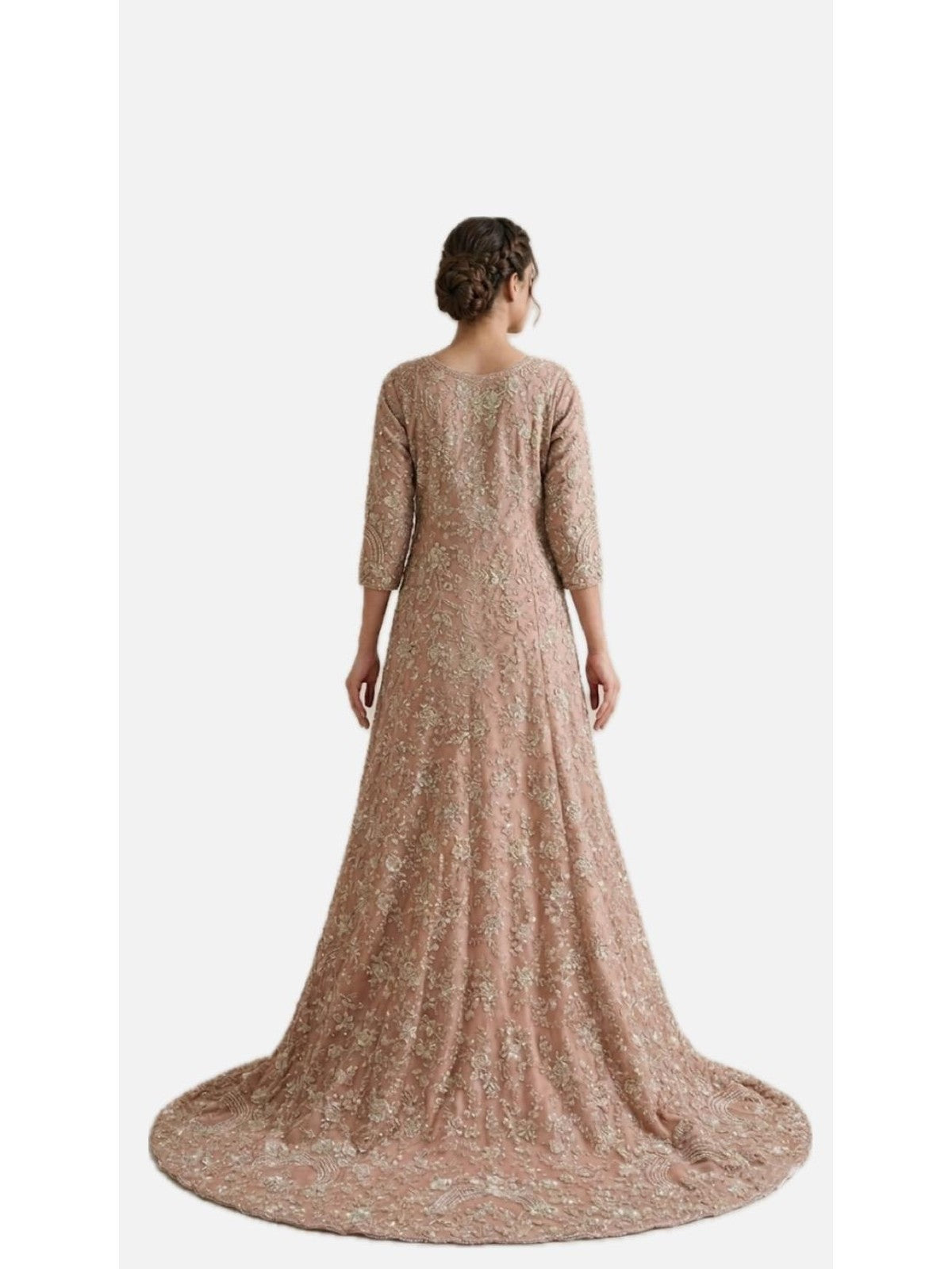 Dusty Rose Heritage Bridal Gown